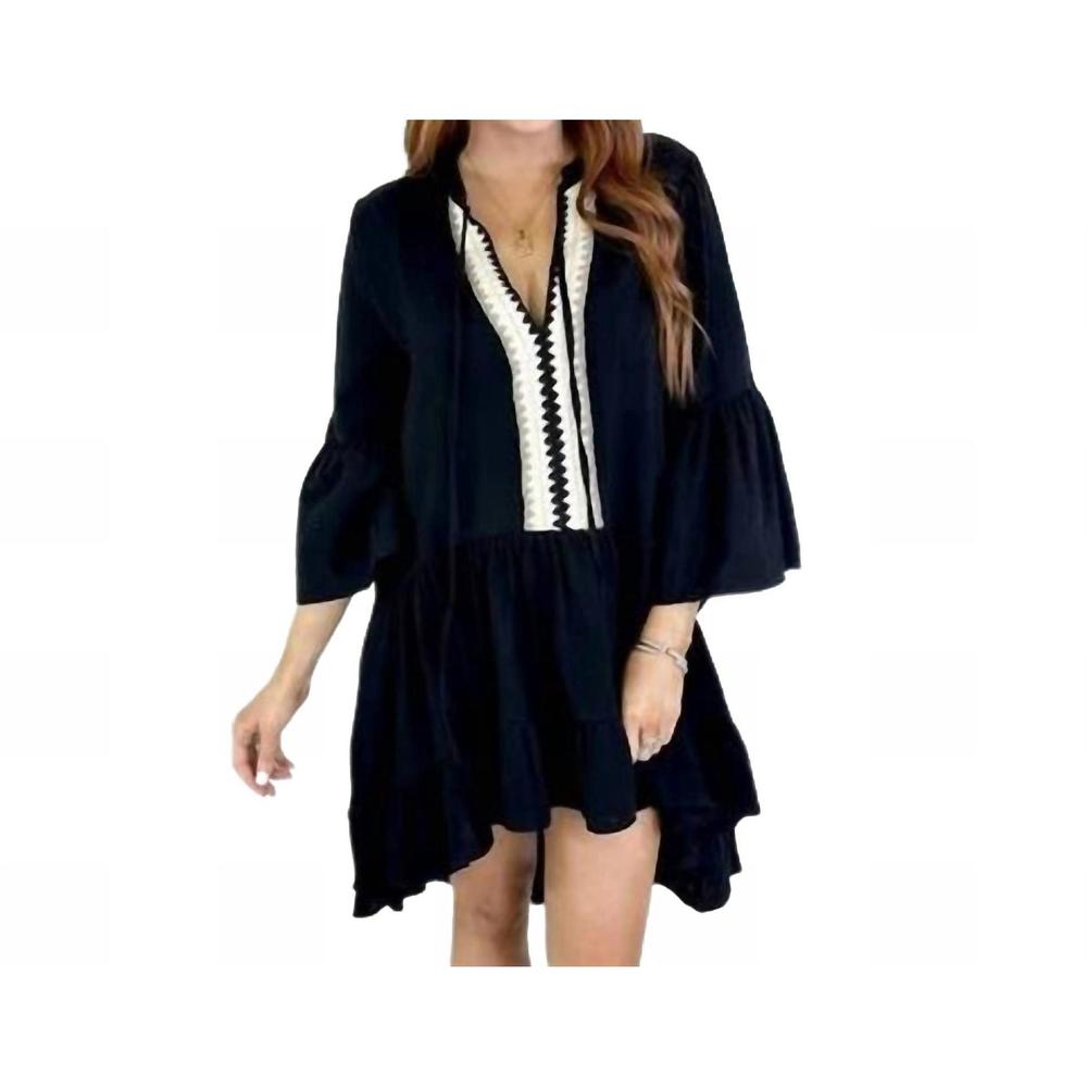 NEW ASTRID festival dress in black